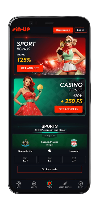 Mobile Casino Lobby